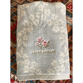 ローラアシュレイ(LAURA ASHLEY)のローラアシュレイ バスタオル  ブロックリーbu(タオル/バス用品)