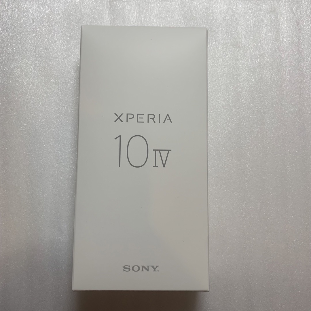新品・未開封】Xperia 10 IV ブラック128 GBスマートフォン/携帯電話