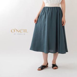 オニールオブダブリン(O'NEIL of DUBLIN)のオニールオブダブリン　リネンスカート(ロングスカート)