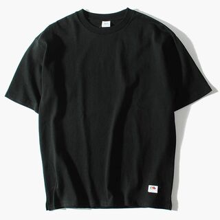 ロンハーマン(Ron Herman)のFruit Of The Loom 8ozビッグTシャツ 黒M 厚手 (Tシャツ/カットソー(半袖/袖なし))
