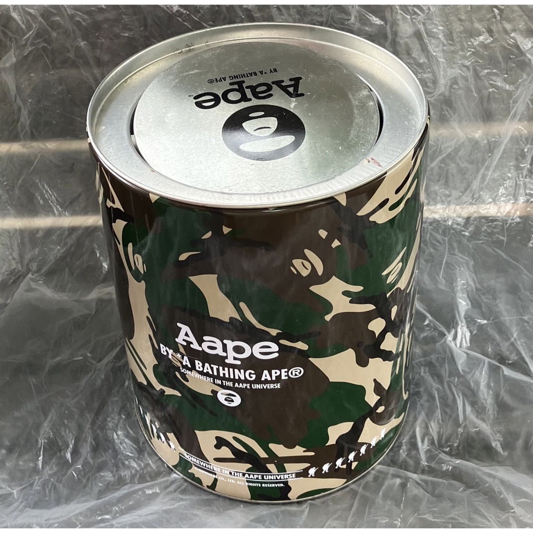 AAPE ゴミ箱　缶　送料無料