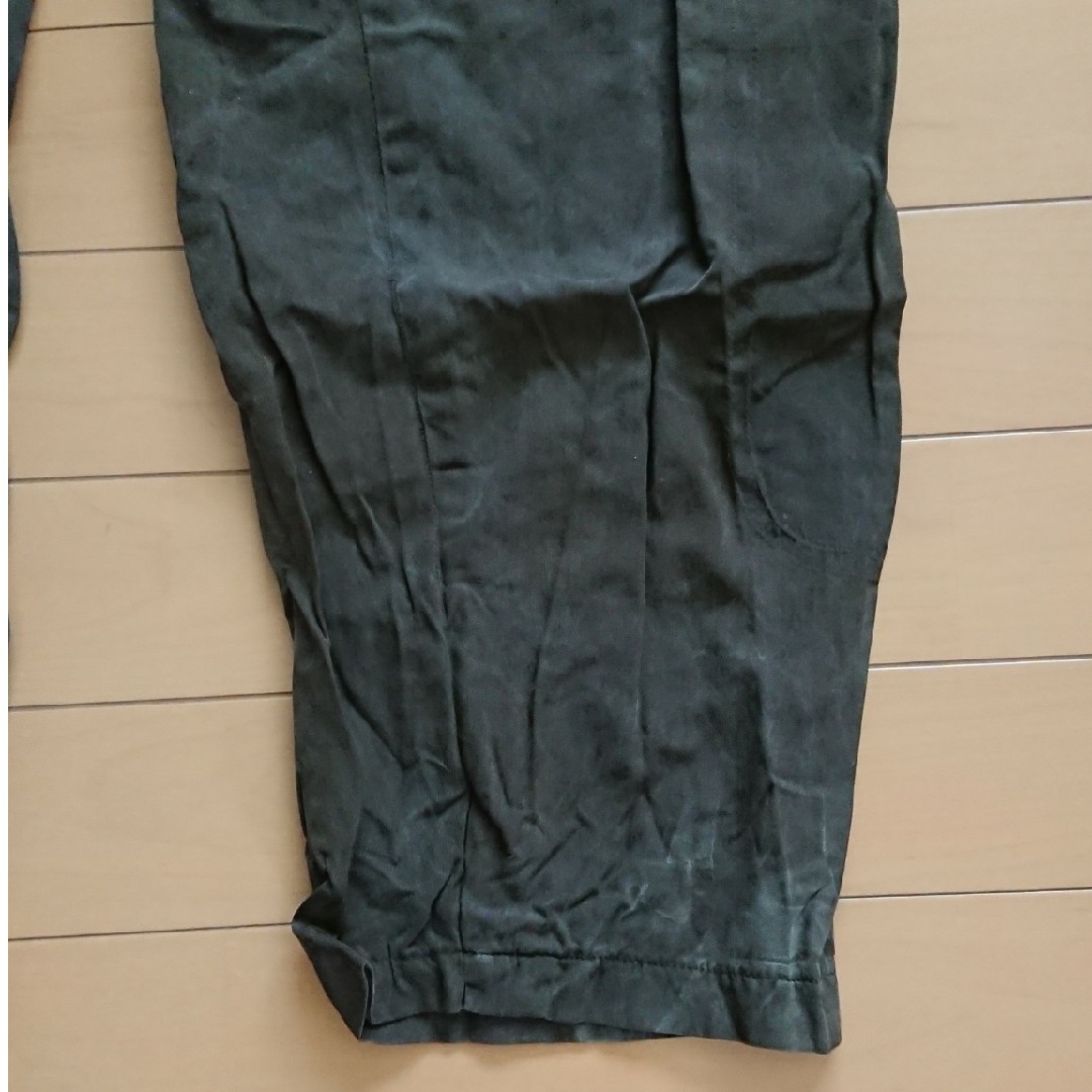 海軍航空隊 夏用ズボン 記名布 横須賀軍需部 製作年月 拾九年 昭和19年 日本
