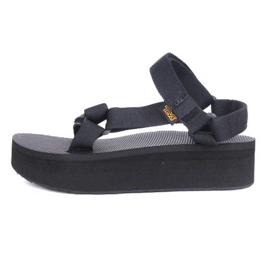 Teva(テバ)のテバ フラットフォームユニバーサル サンダル ストラップ 黒 25 メンズの靴/シューズ(サンダル)の商品写真