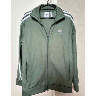 アディダス(adidas)の1930美品adidasトラックジャケットベッケンバウアーオリーブグリーンS(ジャージ)