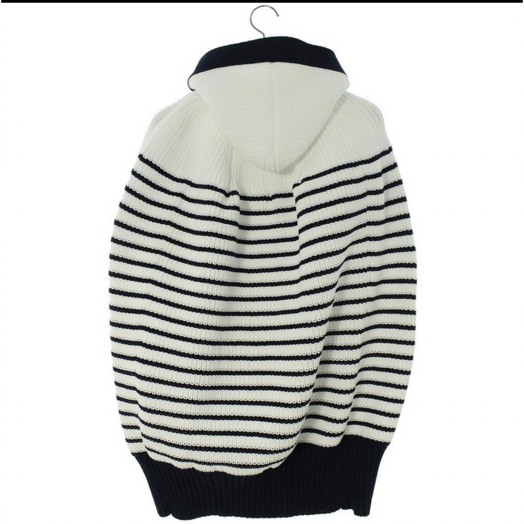 sacai(サカイ)のsacai Horizontal Stripe Knit Cape  レディースのトップス(ニット/セーター)の商品写真