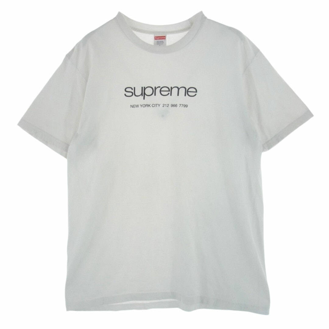 Supreme シュプリーム Ｔシャツ 20SS Shop Tee ショップ ロゴ 半袖 Tシャツ ホワイト系 L【中古】 | フリマアプリ ラクマ