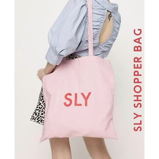 スライ(SLY)のSLY店舗限定トートバッグ♡エコショッパーバッグ♡新品未使用(トートバッグ)