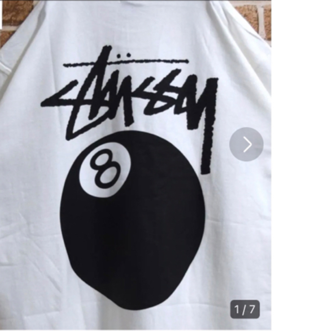 STUSSY ステューシー 80's L 8ボール Tシャツ