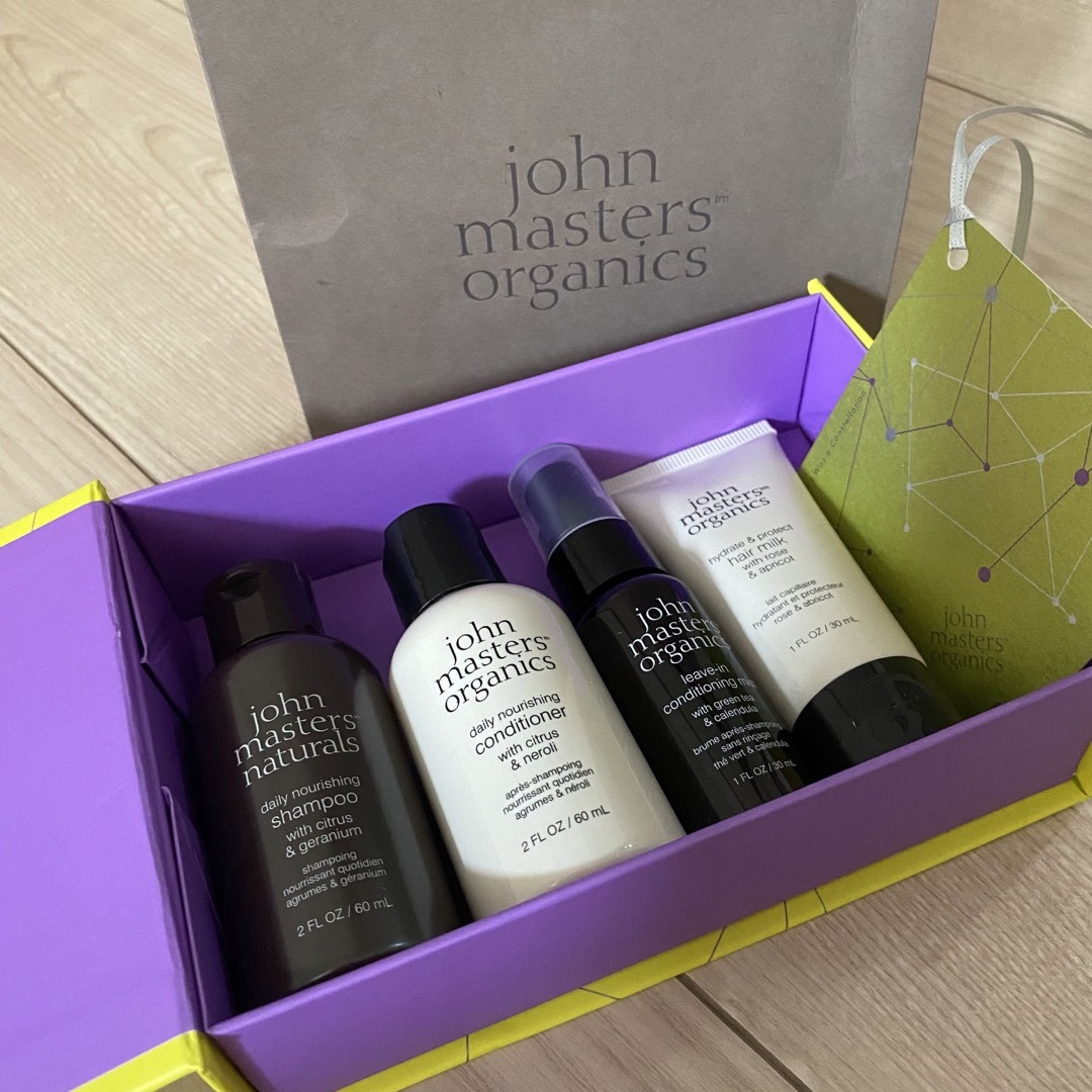 John Masters Organics(ジョンマスターオーガニック)のJohn masters organic コスメ/美容のヘアケア/スタイリング(シャンプー/コンディショナーセット)の商品写真