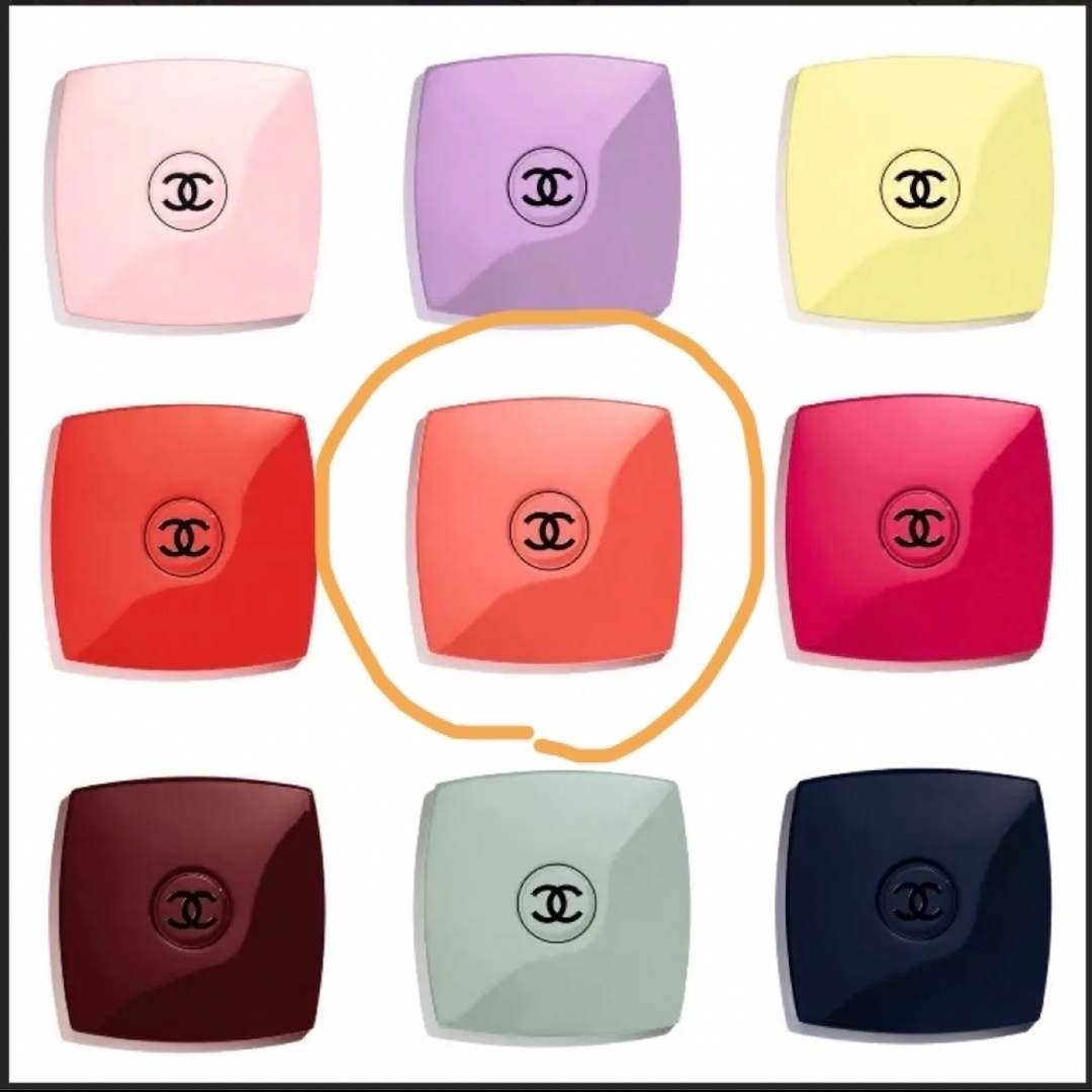 CHANEL限定ミラー鏡ミロワールドゥーブルファセット 121 プルミエール