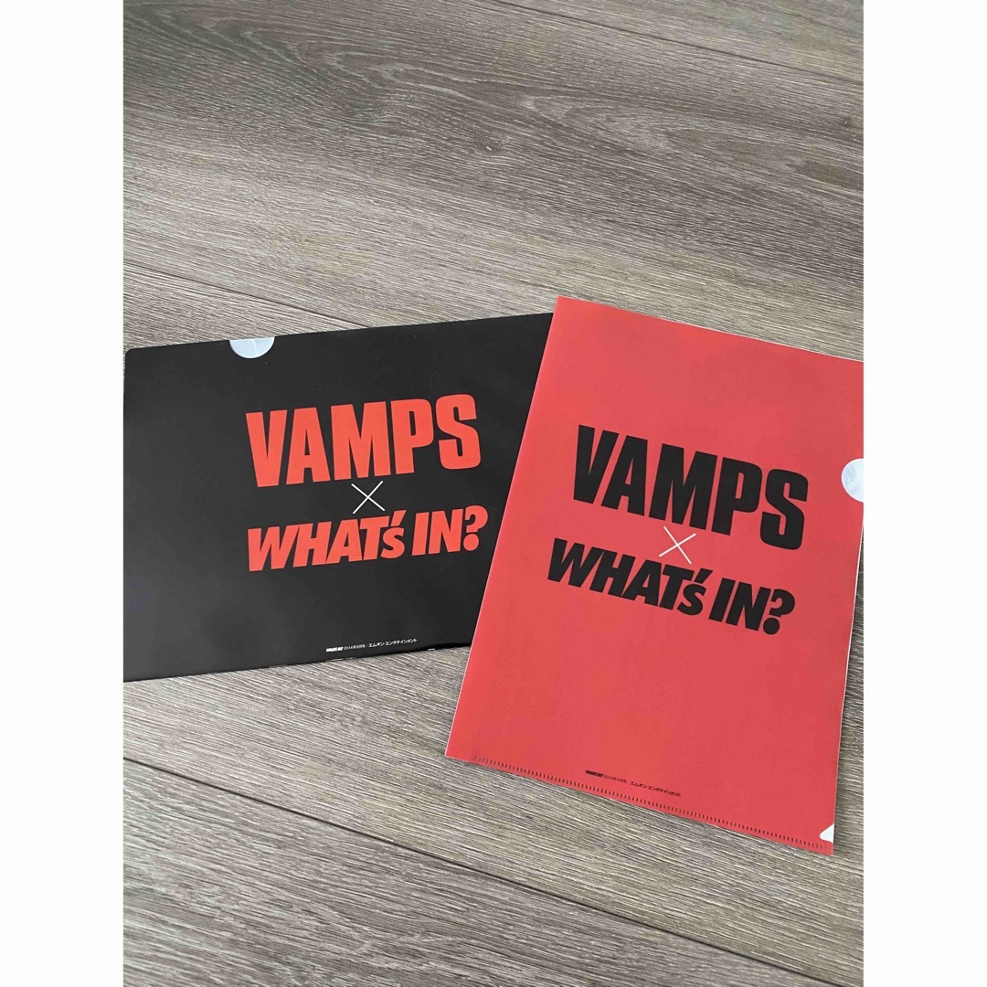 VAMPS A4クリアファイル エンタメ/ホビーのタレントグッズ(ミュージシャン)の商品写真