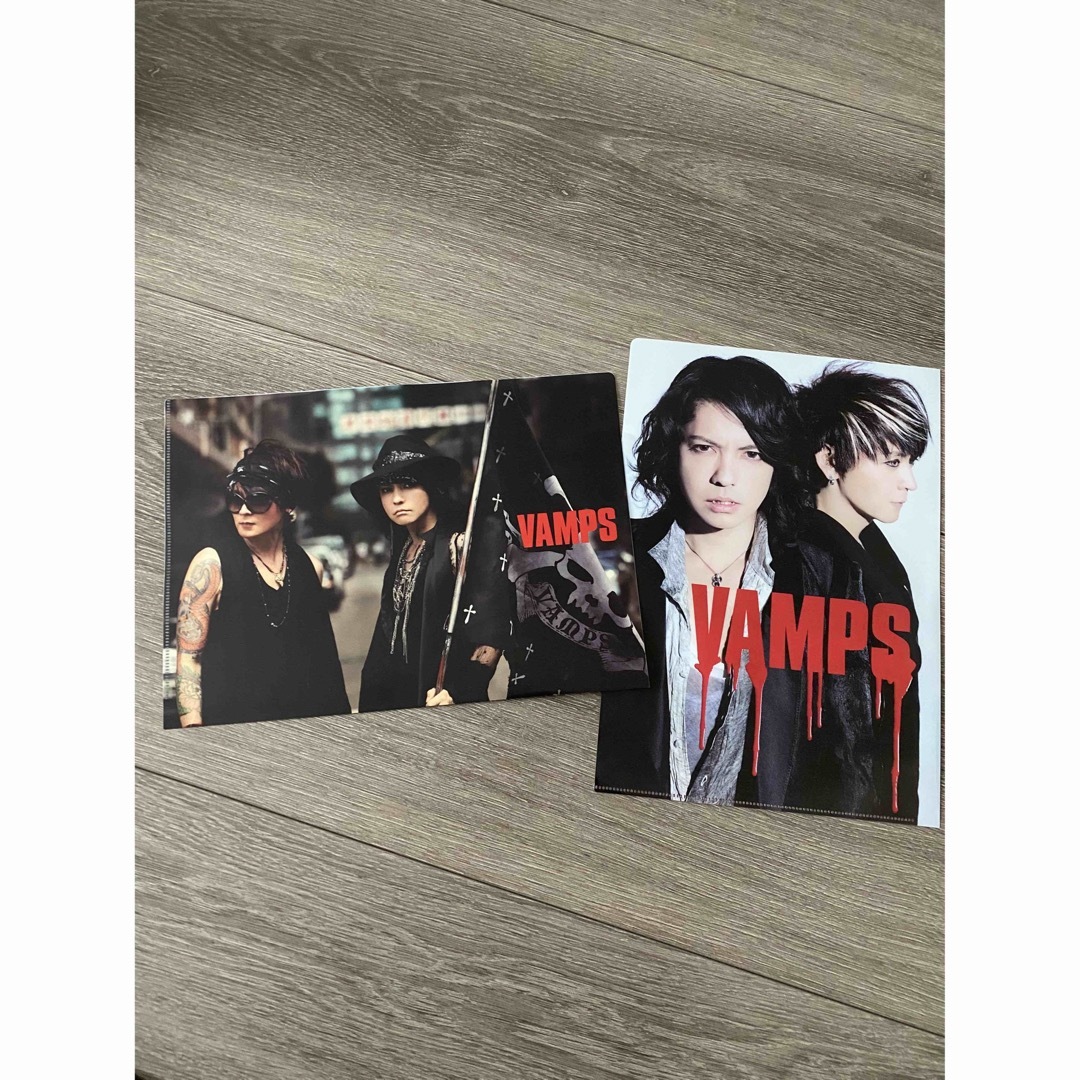 VAMPS A4クリアファイル エンタメ/ホビーのタレントグッズ(ミュージシャン)の商品写真