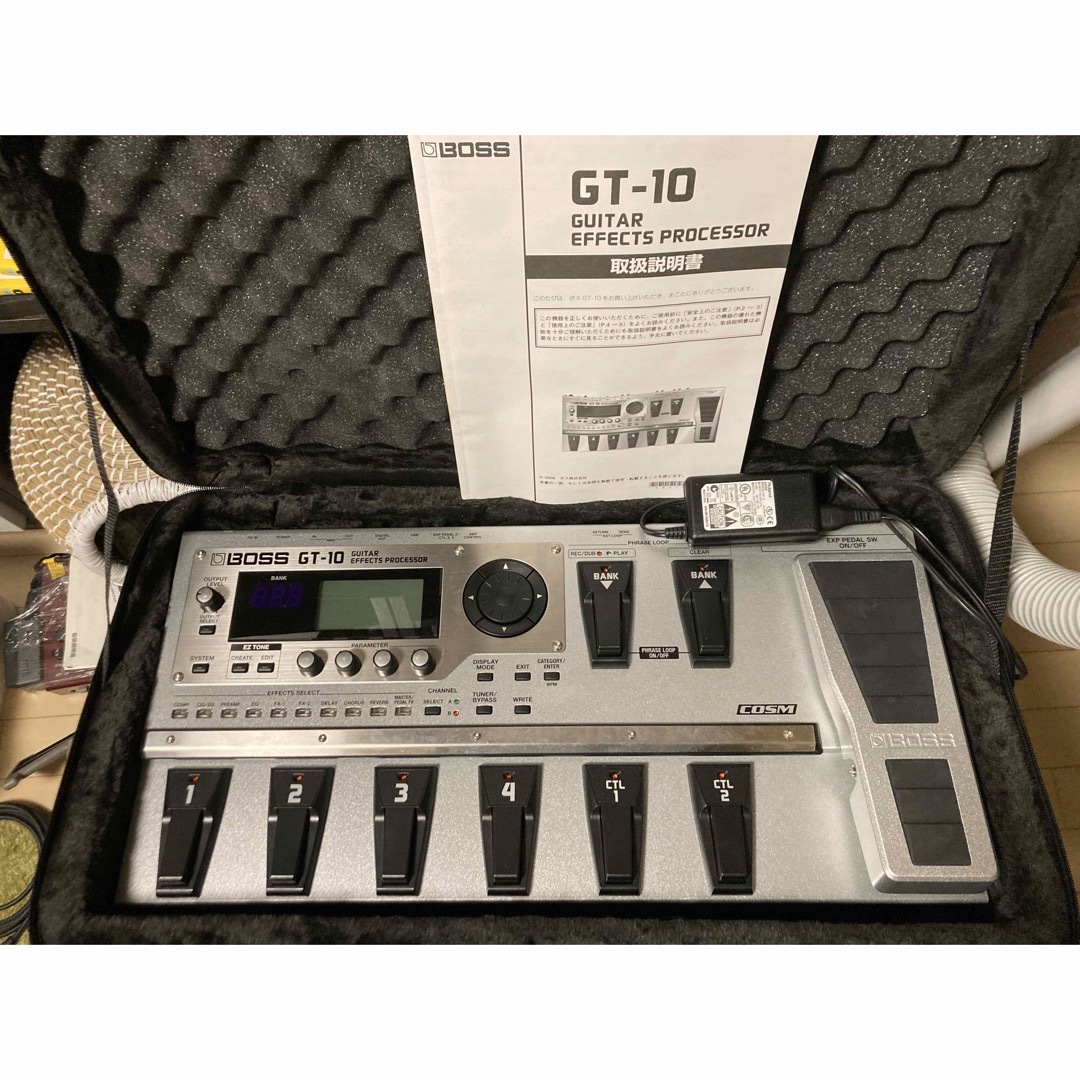 BOSS(ボス)の【中古】BOSS GT-10 (SKBケース付き) 楽器のギター(エフェクター)の商品写真