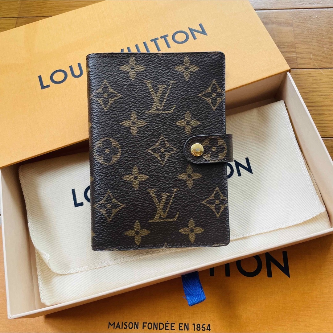 LOUIS VUITTON - LOUIS VUITTON ルイヴィトン 手帳カバー モノグラム ...