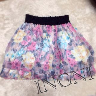 イング(INGNI)のINGNI＊シフォンスカート(ミニスカート)