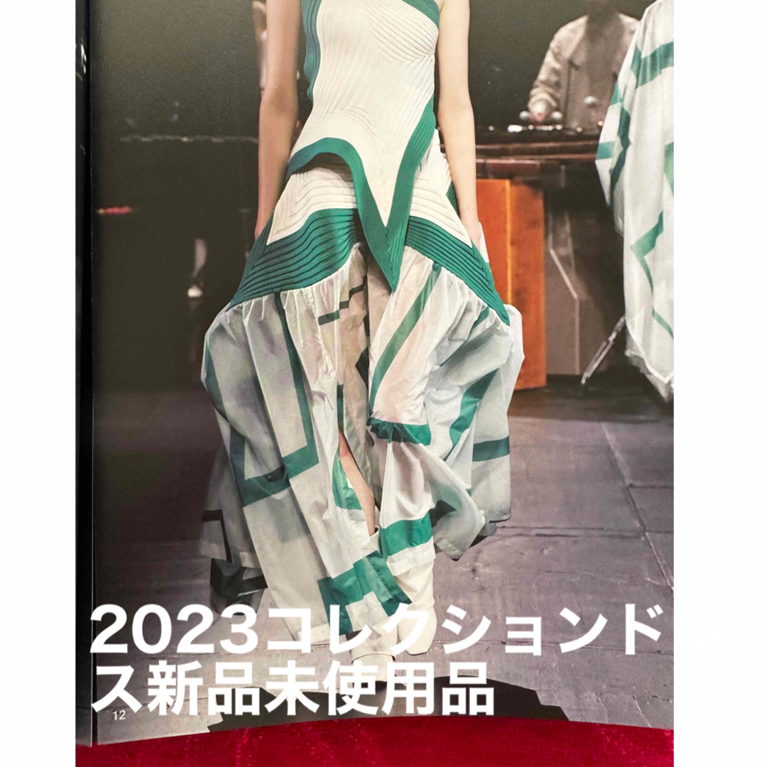 イッセイミヤケ2023コレクションドレス新品タグ付き（1352） | フリマアプリ ラクマ