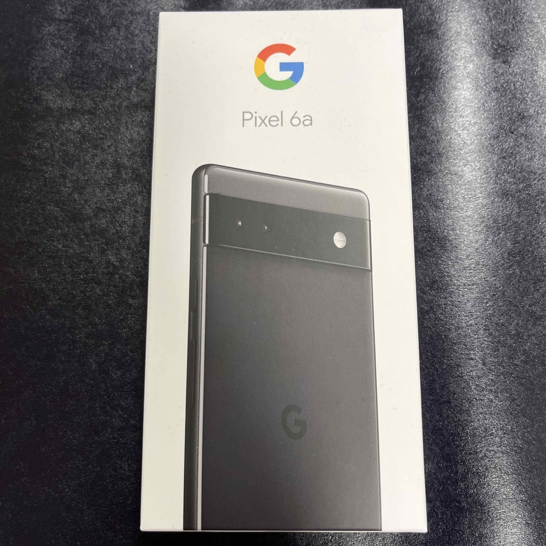 Google Pixel(グーグルピクセル)のGoogle Pixel6a チャコール 黒 本体 未使用 グーグル ピクセル スマホ/家電/カメラのスマートフォン/携帯電話(スマートフォン本体)の商品写真