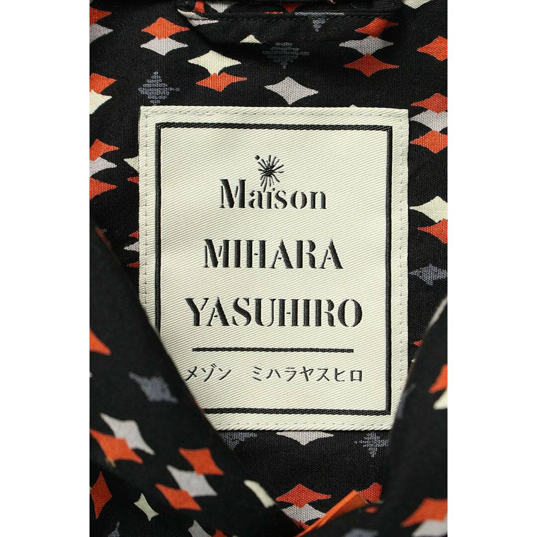 MIHARAYASUHIRO(ミハラヤスヒロ)のミハラヤスヒロ  A02SH181 総柄ストラップオーバーサイズ半袖 メンズ 52 メンズのトップス(シャツ)の商品写真
