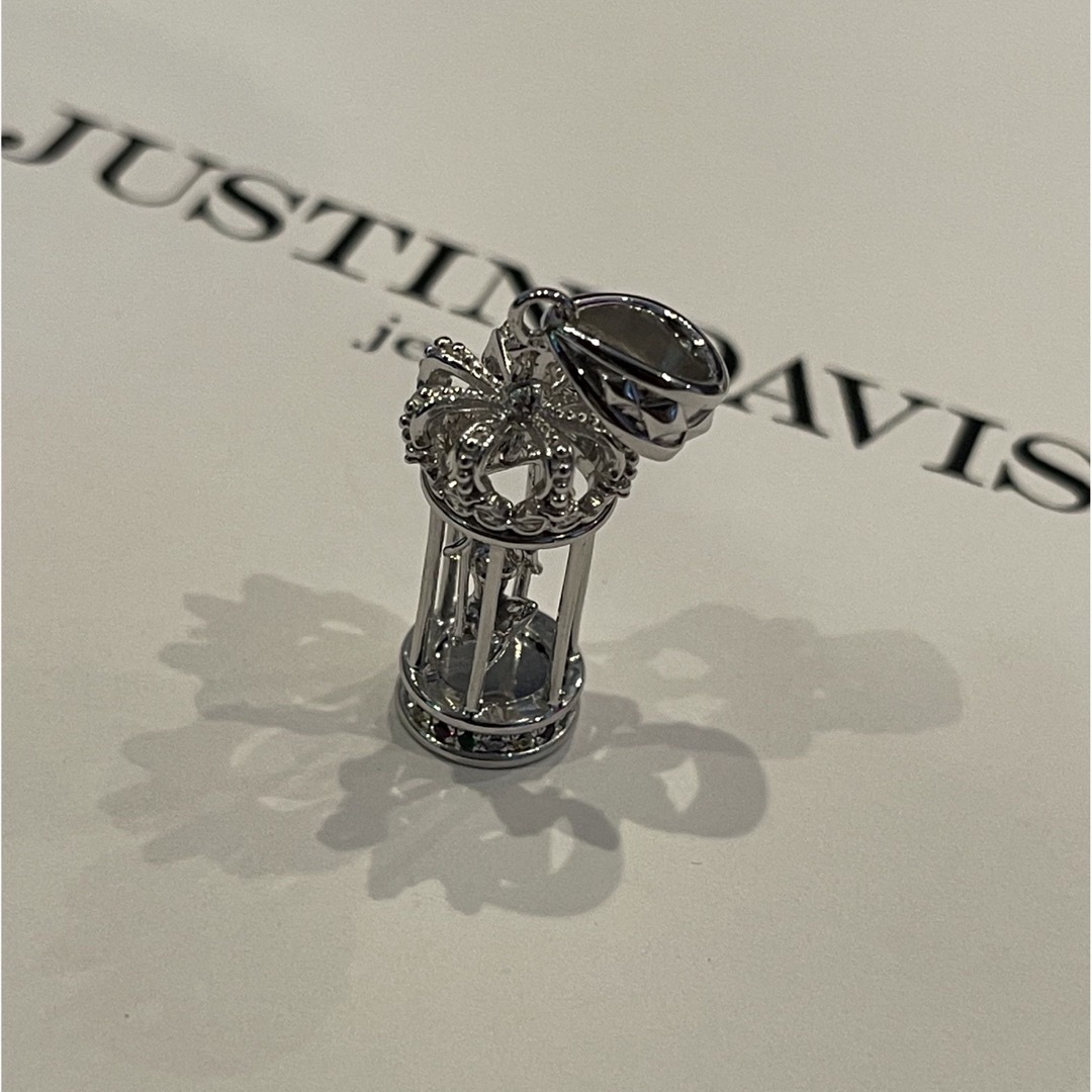 新品◆JUSTIN DAVIS◆CAGED DIVA PENDANT◆ケージ◆ 2