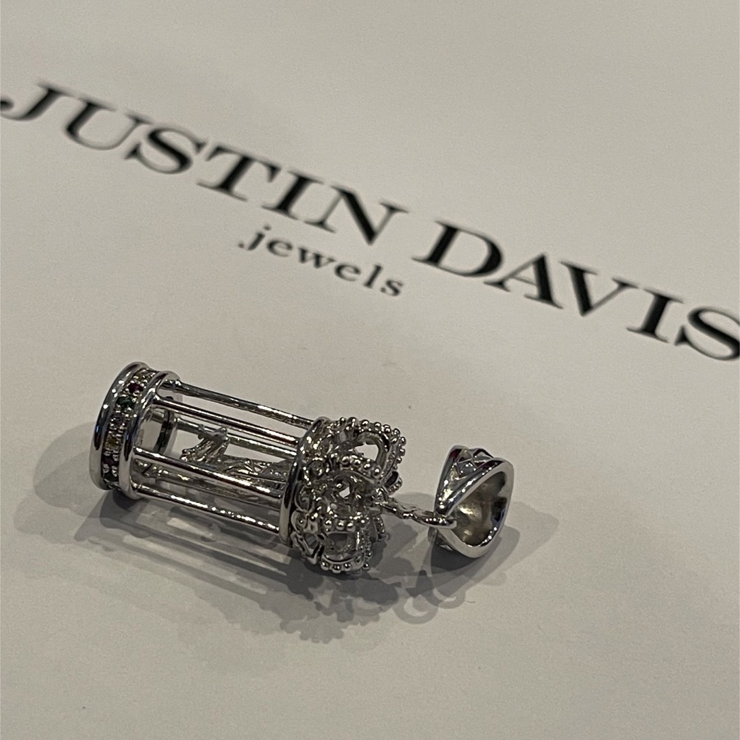 新品◆JUSTIN DAVIS◆CAGED DIVA PENDANT◆ケージ◆ 4