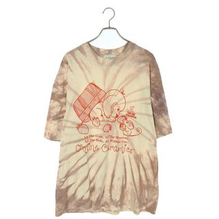 オンラインセラミック Online Ceramics タイダイプリントTシャツ  メンズ XL(Tシャツ/カットソー(半袖/袖なし))