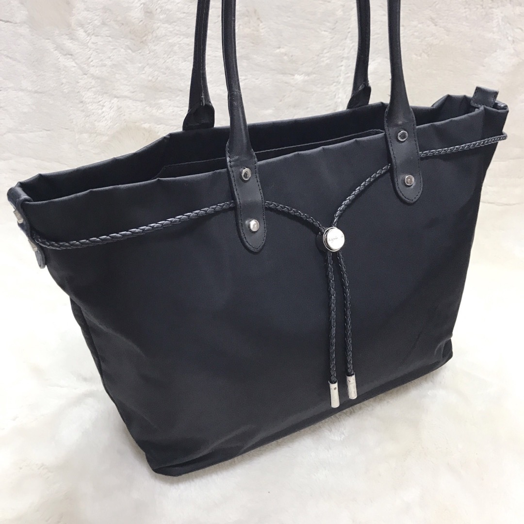 美品★agnes b. VOYAGE アニエスベー トートバッグ 黒 ワンカラー