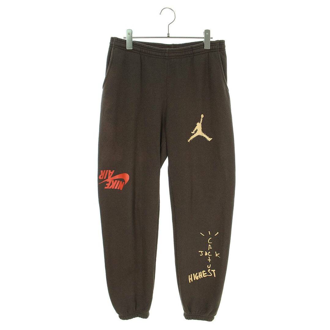 パンツナイキ ×トラヴィススコット Travis Scott  Cactus Jack Highest Sweatpant ロゴスウェットロングパンツ  メンズ L