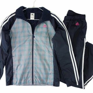 アディダス(adidas)の【No.21】adidas 撥水ウインドブレーカー上下 吸汗速乾 防風性 L(ウェア)