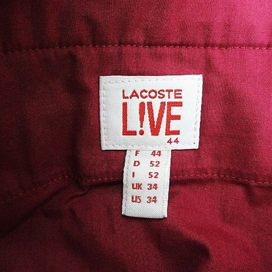 LACOSTELIVE ラコステライブ パーカー ピンク