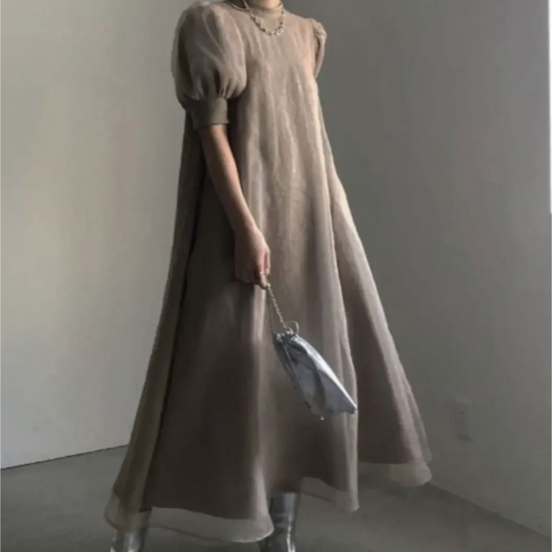 minimal macaron dress 【ameri】