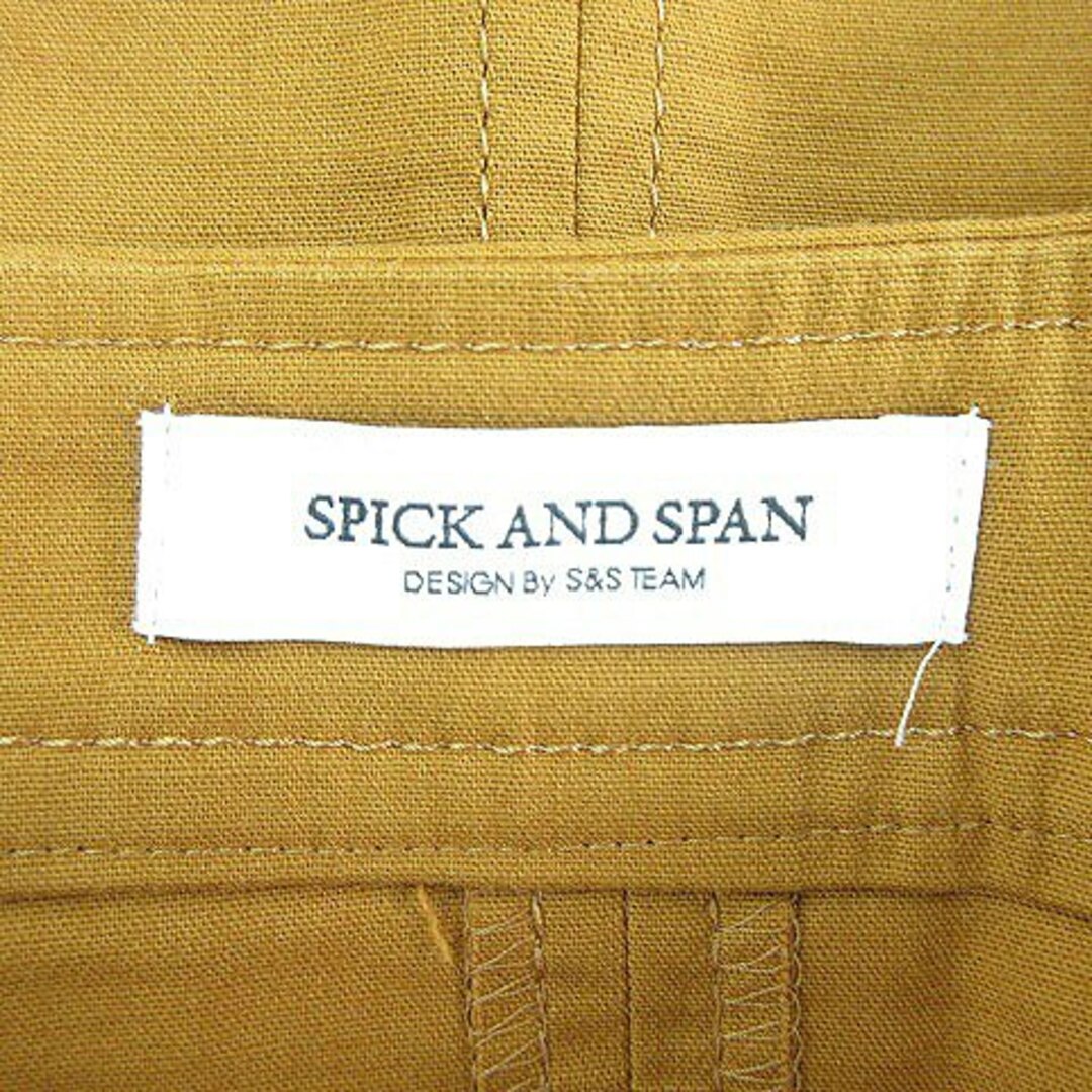 Spick & Span(スピックアンドスパン)のスピック&スパン スカート タイト ミモレ丈 レースアップ 38 茶 ブラウン レディースのスカート(ロングスカート)の商品写真