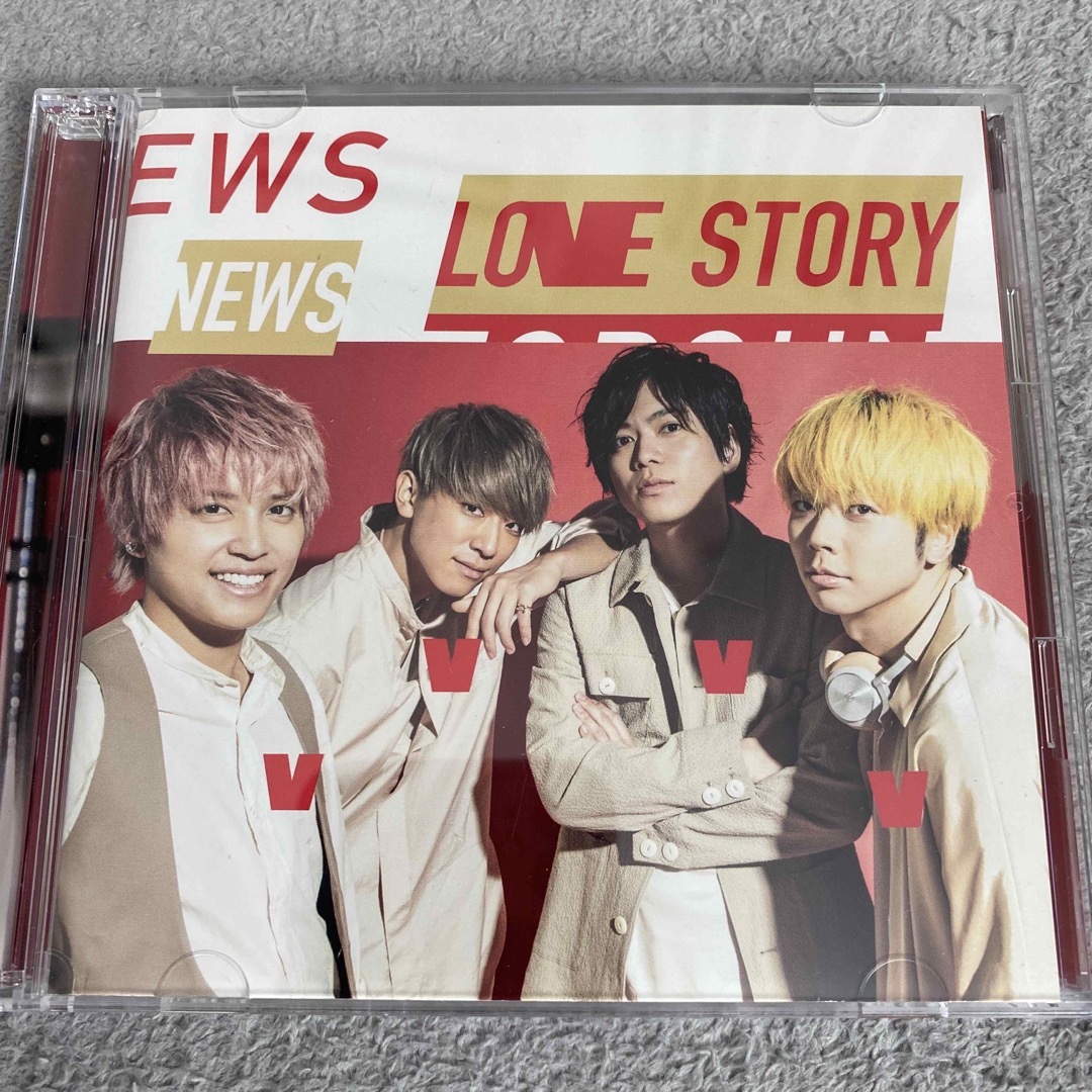 Johnny's(ジャニーズ)のLove Story/トップガン（初回“Love Story"盤） エンタメ/ホビーのCD(ポップス/ロック(邦楽))の商品写真