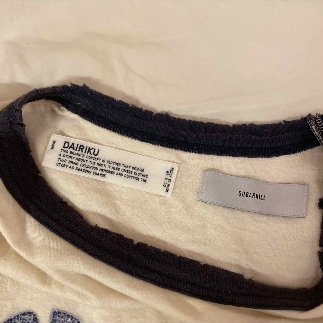 DAIRIKU×SUGARHILL×BEAMS リンガーTシャツ
