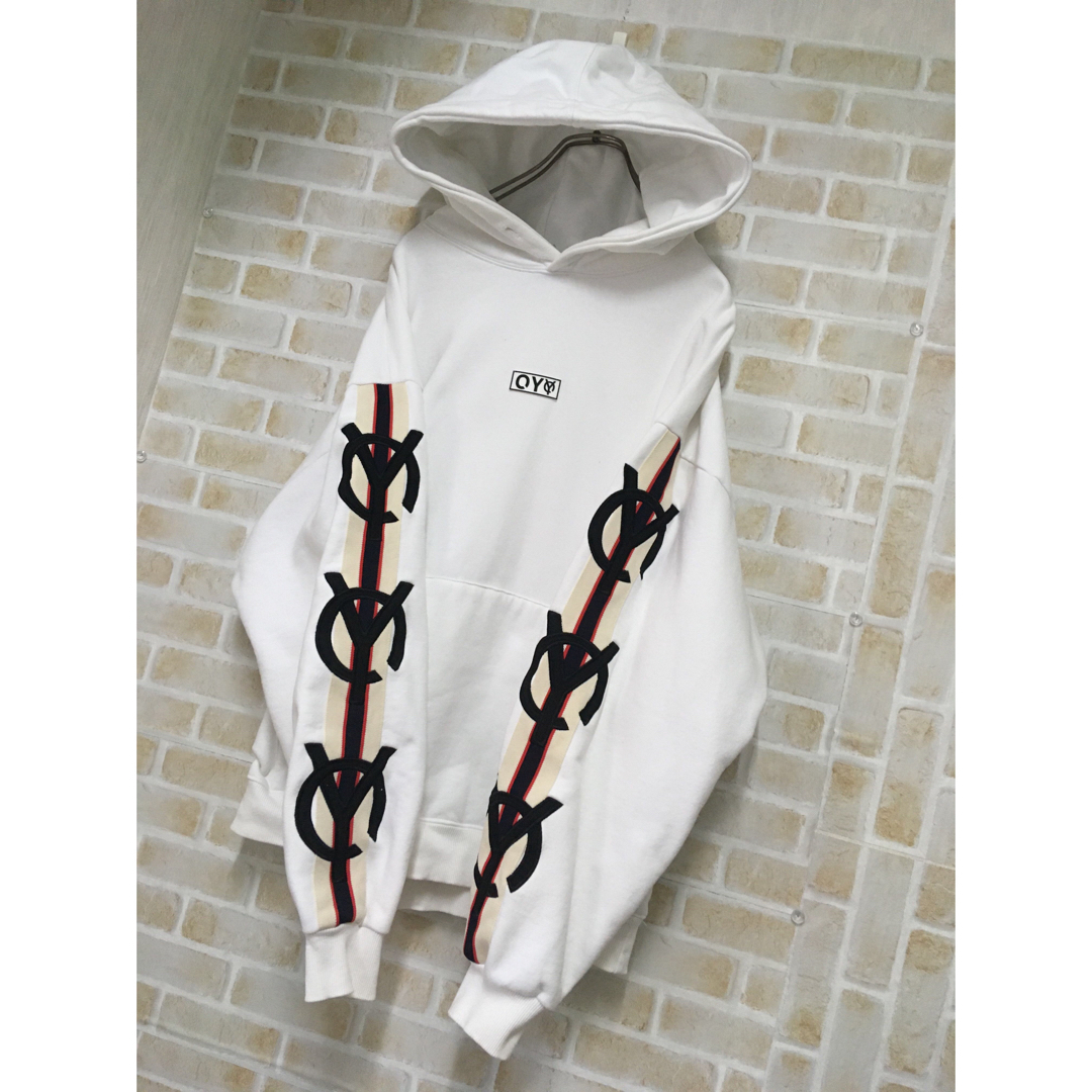 【即完売】OY オーワイ 袖ロゴ オーバースウェットHOODIE 最強映え