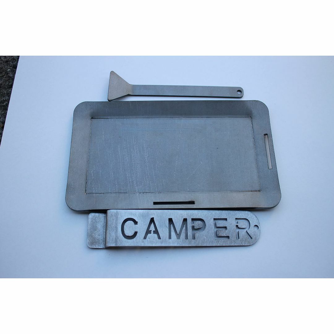 CAMPERソロ 鉄板 バーベキュー ミニ mini キャンプ 鉄板焼き 焼肉 8