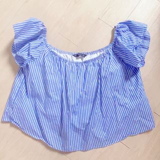 ザラ(ZARA)のZARA トップス(シャツ/ブラウス(半袖/袖なし))