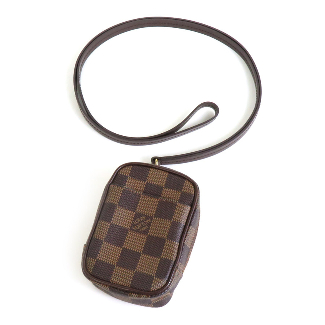 ルイ ヴィトン LOUIS VUITTON ポーチ ポシェット ダミエ エテュイ オカピPM ダミエキャンバス エベヌ ユニセックス N61738 送料無料 h29540g