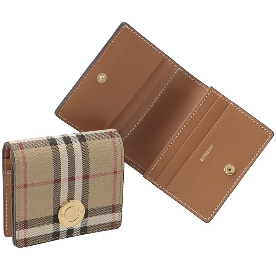 なー さん専用【新品未使用】バーバリー Burberry 二つ折り財布-