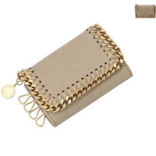 ステラマッカートニー(Stella McCartney)のステラマッカートニー STELLA MCCARTNEY キーケース FALABELLA 4連フック 三つ折り 4連キーケース 2023年秋冬新作 529340 W9355 (キーケース)