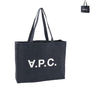 アーペーセー(A.P.C)のアー・ぺー・セー A.P.C. トートバッグ DANIELA ホリゾンタル バッグ デニム ショッピングバッグ 2023年秋冬新作 M61446 COCSX (トートバッグ)