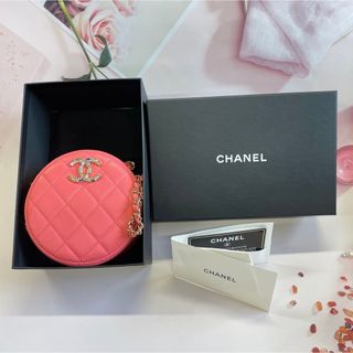 シャネル(CHANEL)のシャネル　ラウンドショルダーバッグ　美品(ショルダーバッグ)