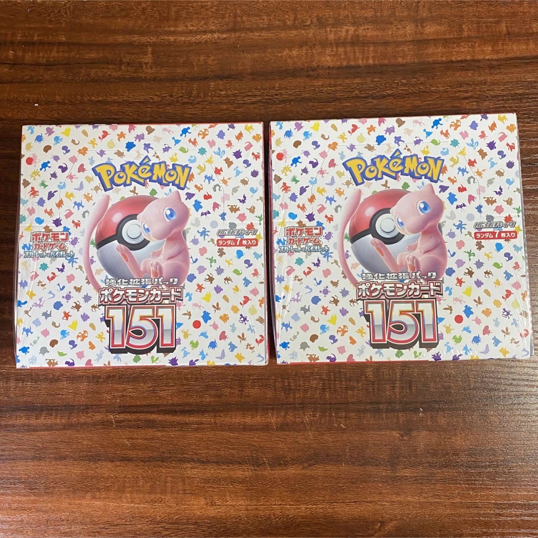 ポケモンカード ポケカ 151 ボックス 2BOXシュリンク付き - Box/デッキ