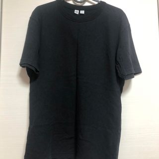 ユニクロ(UNIQLO)のユニクロ　Tシャツ　黒(Tシャツ(半袖/袖なし))