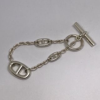Hermes - エルメス 925ブレスレット シェーヌダンクル ファランドール