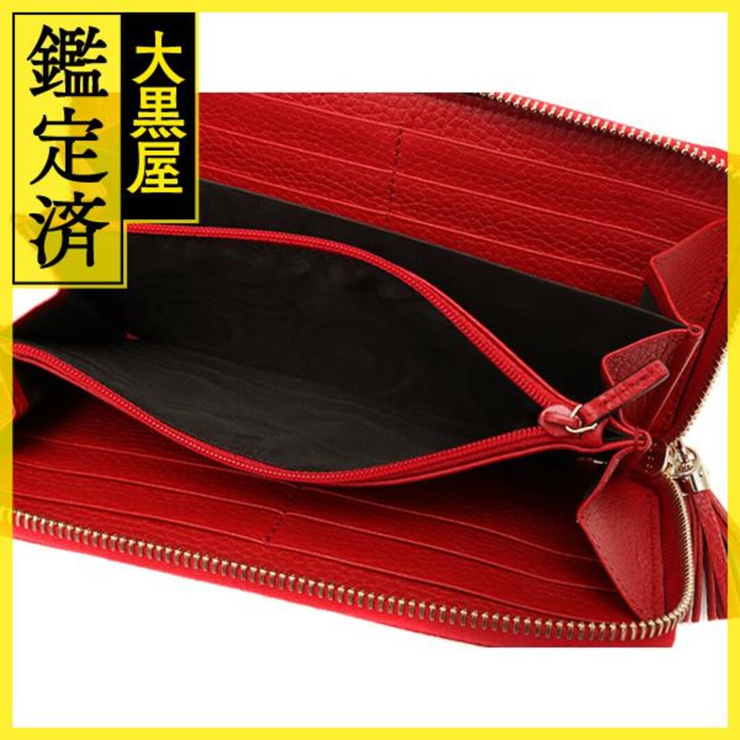 Gucci - GUCCI タッセル付き ソーホーラウンドファスナー長財布