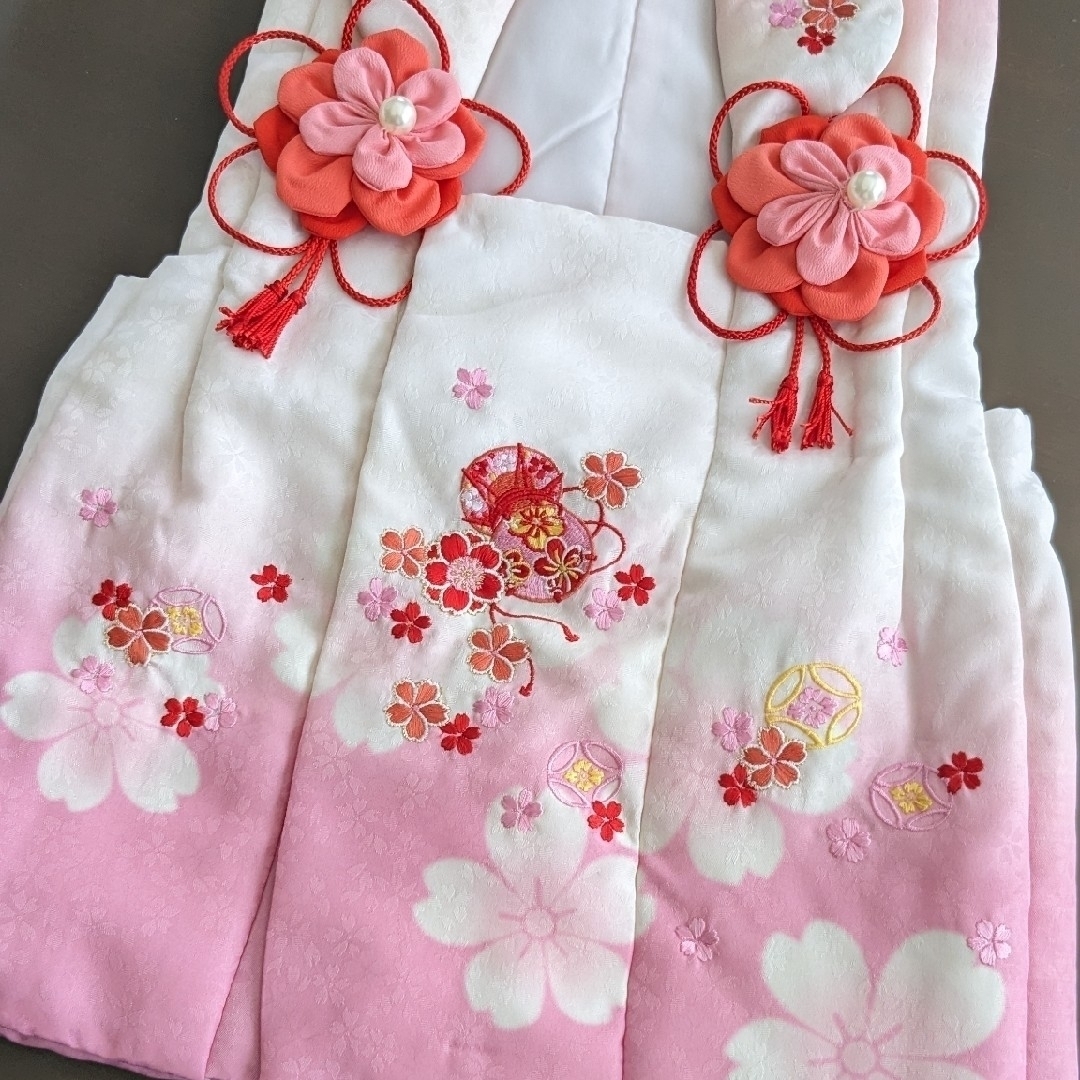 七五三　3歳　女の子 キッズ/ベビー/マタニティのキッズ服女の子用(90cm~)(和服/着物)の商品写真