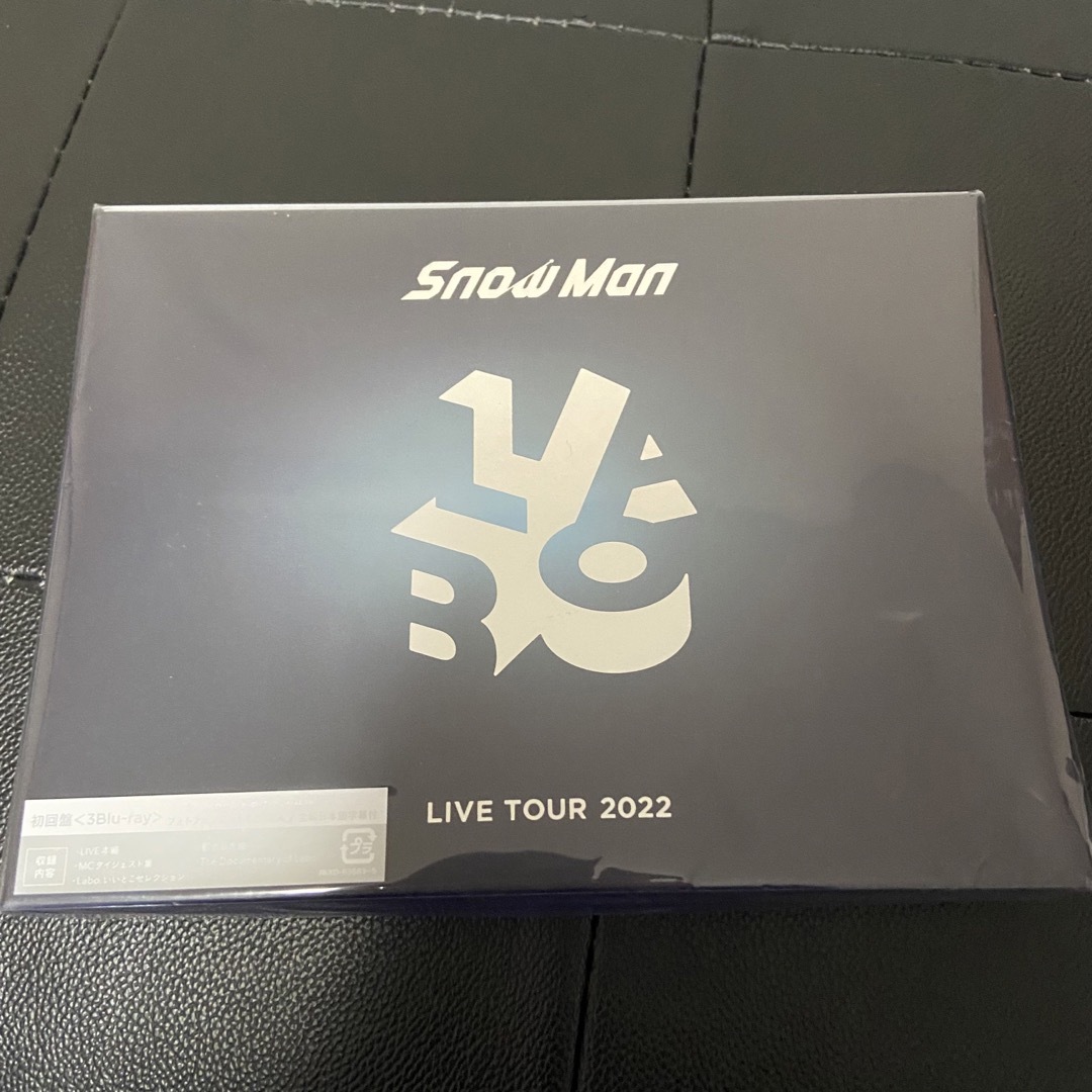 Snow Man 2022LIVE tour Labo 初回盤Blu-ray