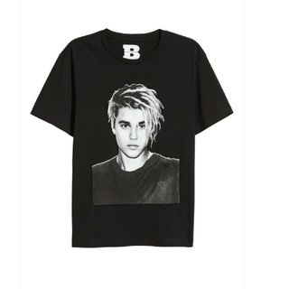 エイチアンドエム(H&M)のH&M JustinBieber ジャスティンビーバー ジャスティン Tシャツ(Tシャツ/カットソー(半袖/袖なし))