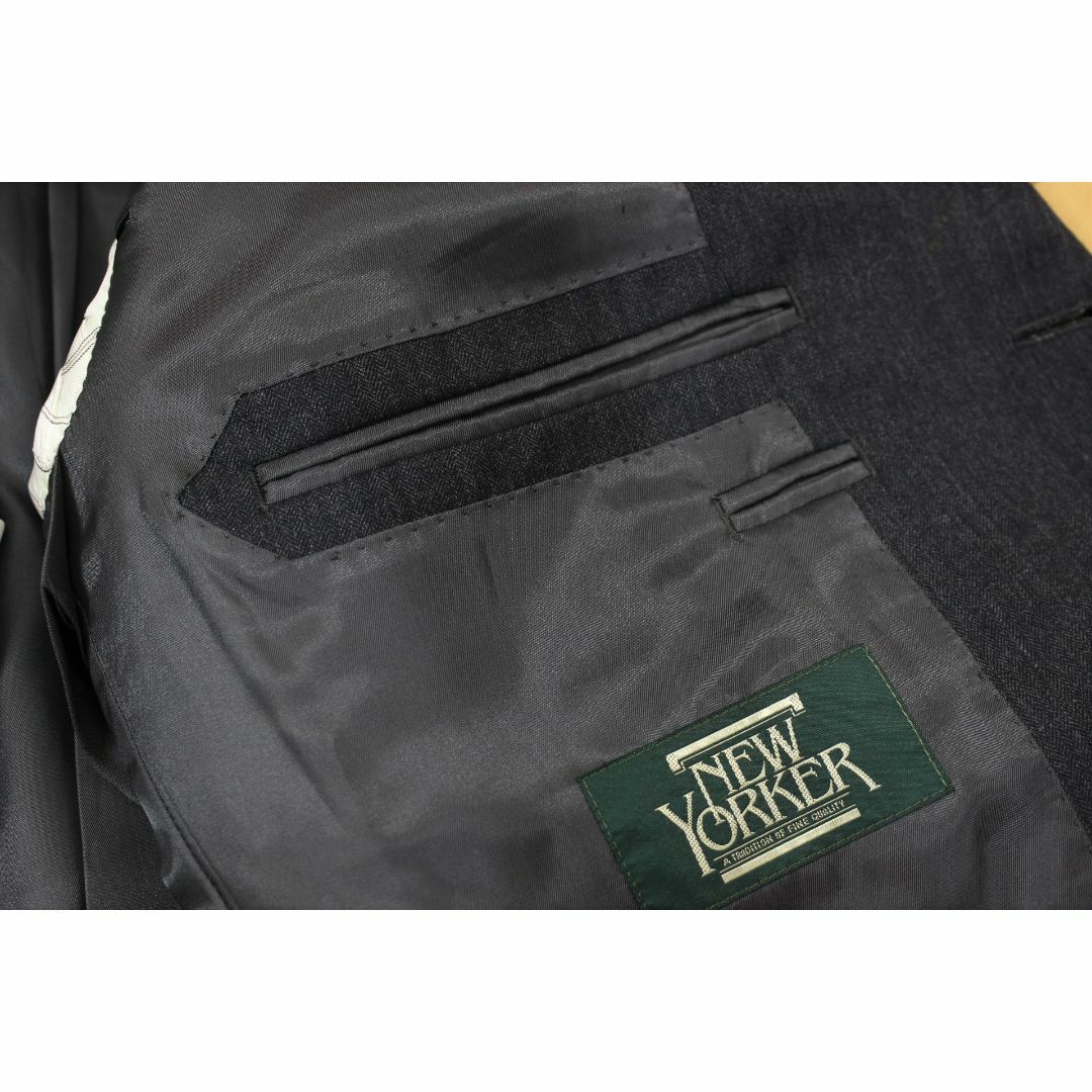 NEWYORKER - 43【極美品】ニューヨーカー スーツ AB7 メンズ XL 3L