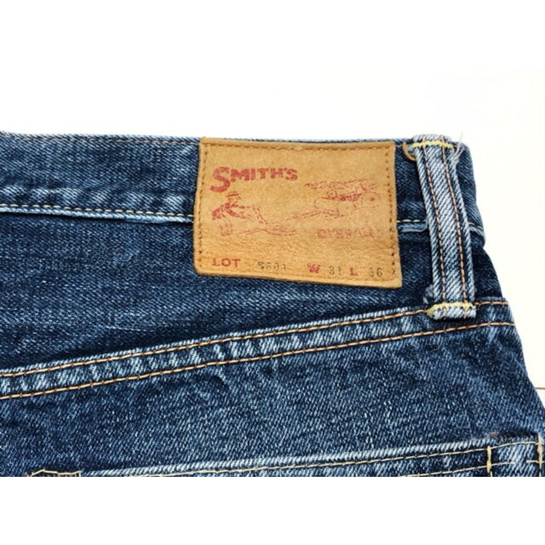 SMITH'S OVERALLS(スミスオーバーオール)日本製 赤耳 ボタン裏 SMITH'S OVERALLS(スミスオーバーオール)日本製 赤耳 ボタン裏